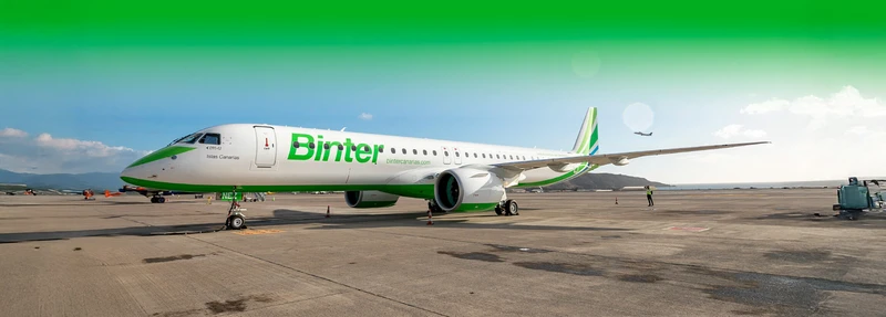 Embraer E195-E2 de Binter.